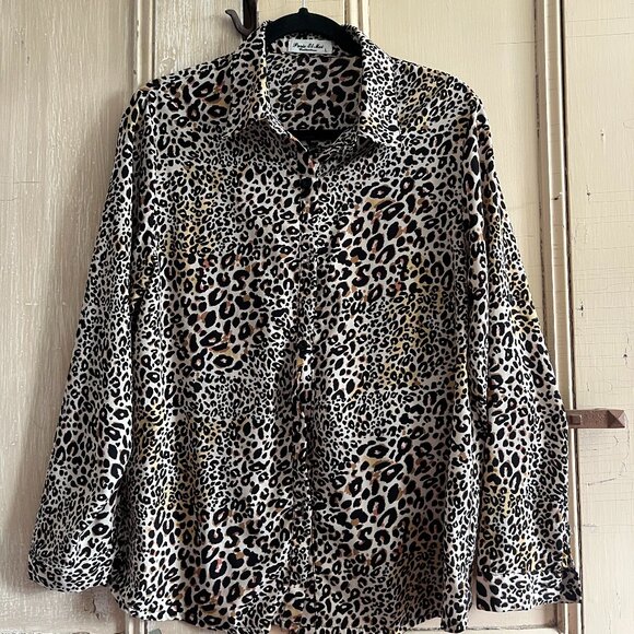 Animal Print Blouse - Picture 1 of 1